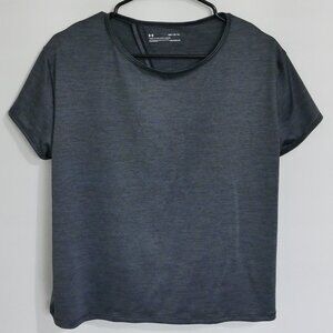 Under Armour Heat Gear - Women's Medium Gray Short Sleeve Athletic T-Shirt